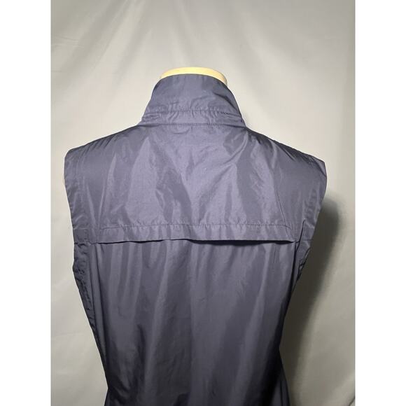 Ralph Lauren Golf Women's Vest Large Full Zip Navy Blue Large Logo Activewear - Picture 6 of 14